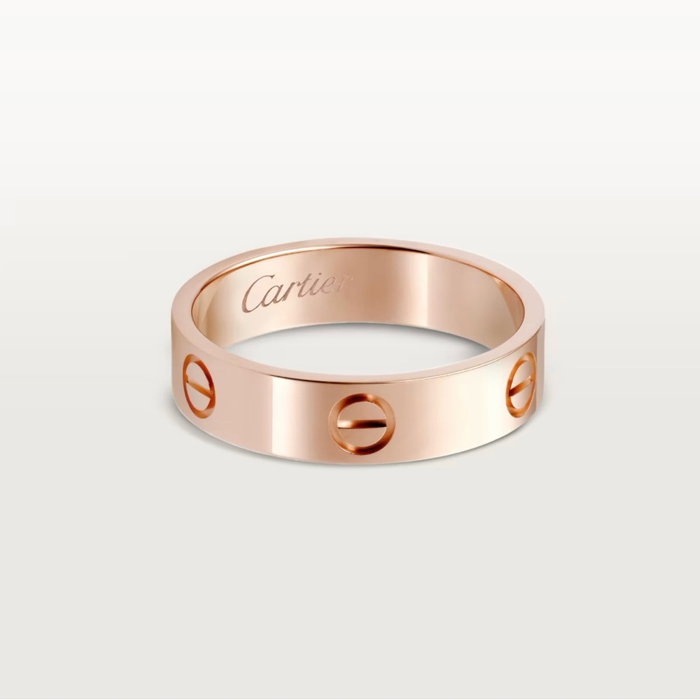 Cartier Classic Rose Gold Love Ring